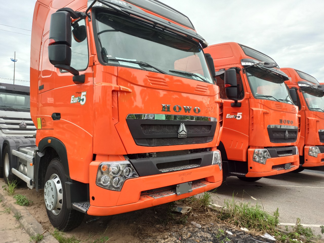 động cơ howo a7 420 - Xe đầu kéo Howo cabin A7 động cơ 420HP đời mới 2021