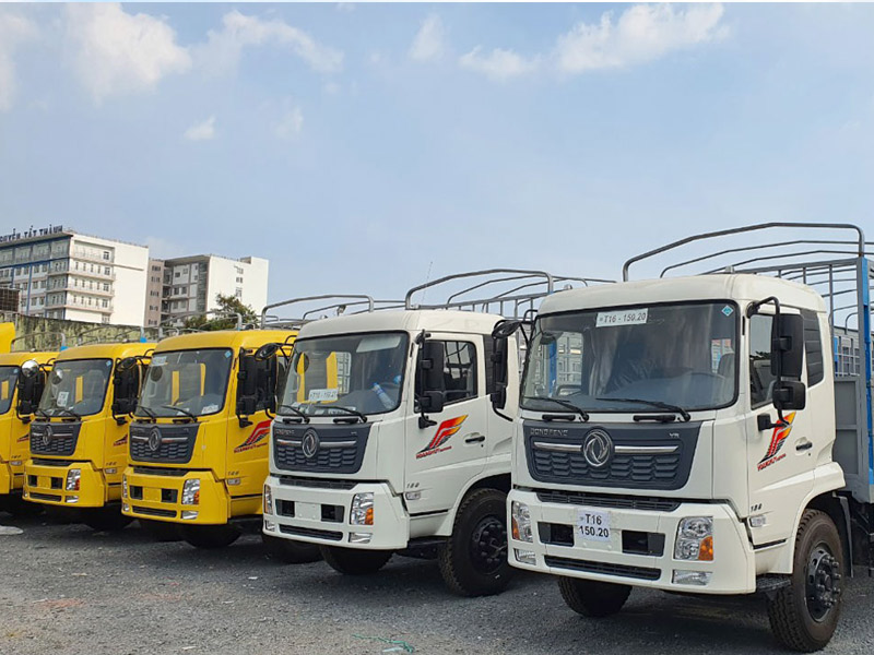 Xe tải Dongfeng B180 là một nhãn hiệu xe tải thùng trọng tải 10 tấn