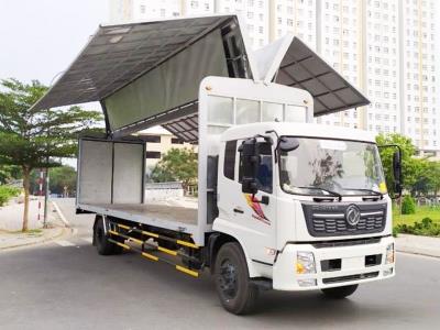Xe tải Dongfeng thùng kín cánh dơi 2021 cánh mở hai bên
