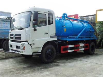 Xe hút bùn hút chất thải Dongfeng 8 khối nhập khẩu